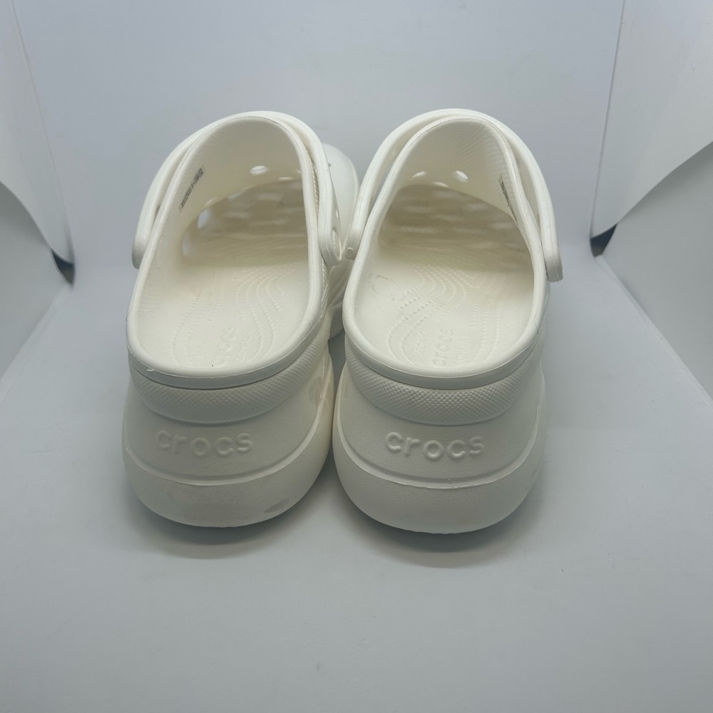 White Platform Crocs - Picture 4 of 7